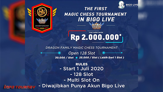 turnamen magic chess magicchess juni 2020 dragon family logo