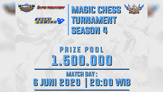 turnamen magic chess magicchess juni 2020 event gaming season 4 logo