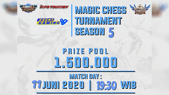 turnamen magic chess magicchess juni 2020 event gaming season 5 logo