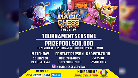 turnamen magic chess magicchess juni 2020 everyday season 1 logo
