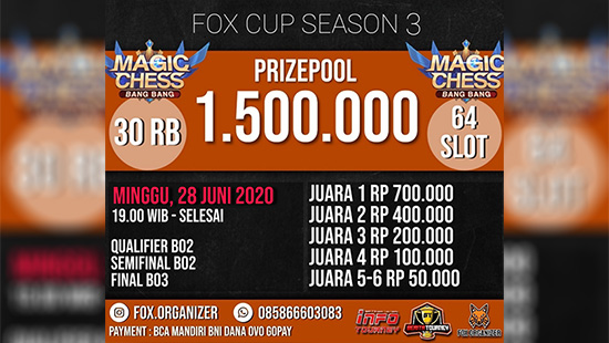 turnamen magic chess magicchess juni 2020 fox organizer season 3 logo