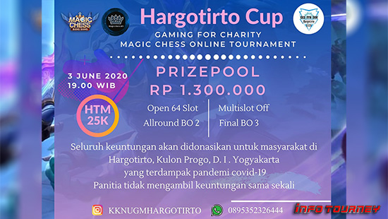 turnamen magic chess magicchess juni 2020 hargotirto charity cup logo