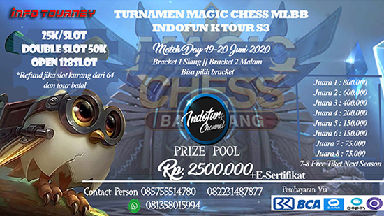 turnamen magic chess magicchess juni 2020 indofun k season 3 logo