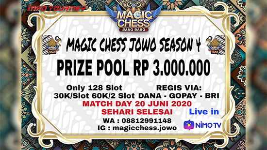 turnamen magic chess magicchess juni 2020 jowo season 4 logo