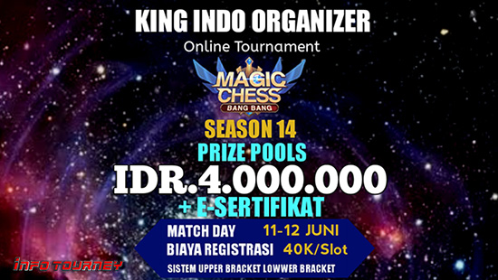 turnamen magic chess magicchess juni 2020 king indo season 14 logo