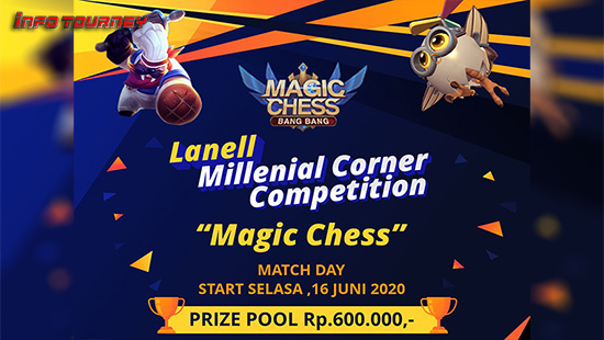 turnamen magic chess magicchess juni 2020 lanell millenial corner season 1 logo