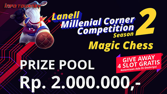 turnamen magic chess magicchess juni 2020 lanell millenial corner season 2 logo