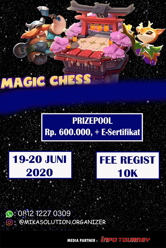 turnamen magic chess magicchess juni 2020 mso esport season 1 poster