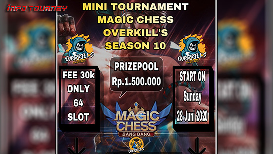 turnamen magic chess magicchess juni 2020 overkills tourney season 10 logo