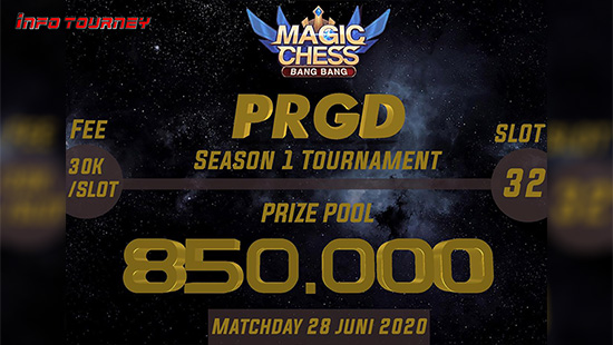 turnamen magic chess magicchess juni 2020 prgd weekly season 1 logo