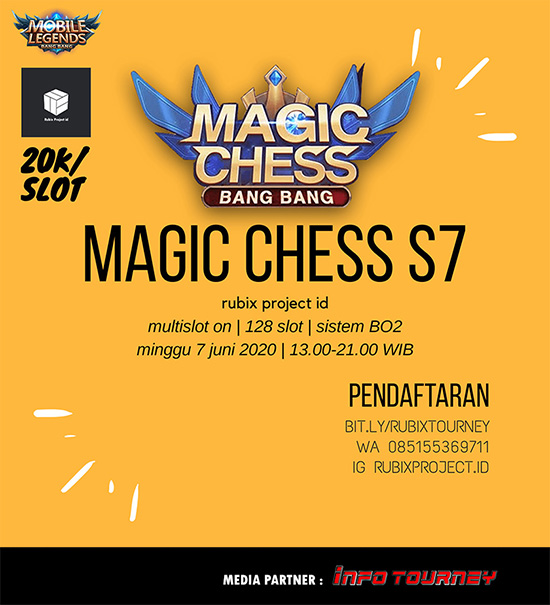 turnamen magic chess magicchess juni 2020 rubix project id season 7 poster