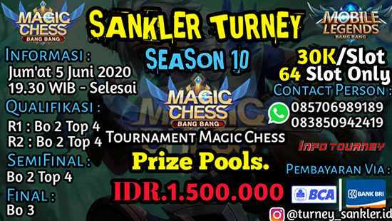turnamen magic chess magicchess juni 2020 sankler season 10 logo