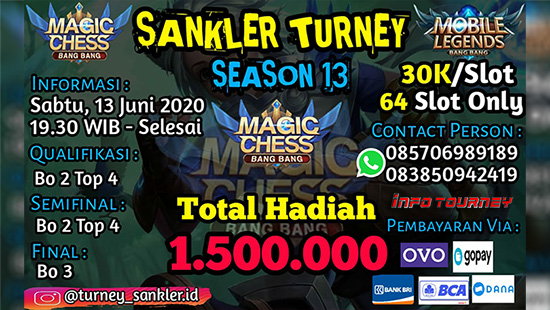 turnamen magic chess magicchess juni 2020 sankler season 13 logo