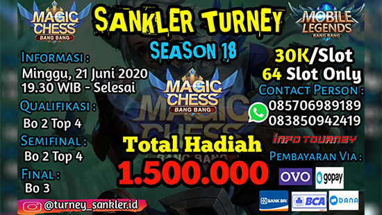 turnamen magic chess magicchess juni 2020 sankler season 18 logo