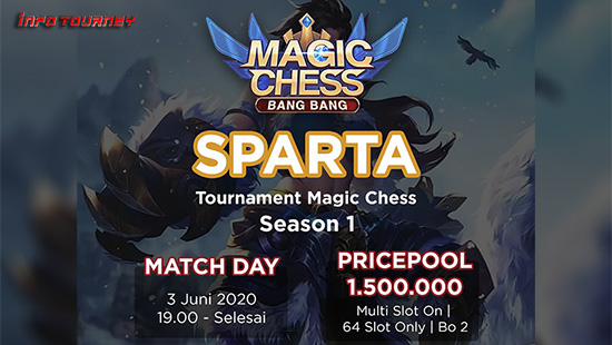 turnamen magic chess magicchess juni 2020 sparta cup season 1 logo