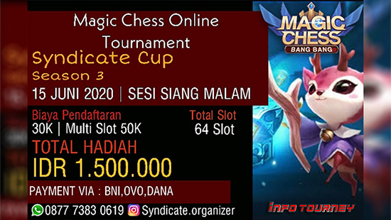 turnamen magic chess magicchess juni 2020 syndicate season 3 logo