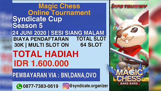 turnamen magic chess magicchess juni 2020 syndicate season 5 logo