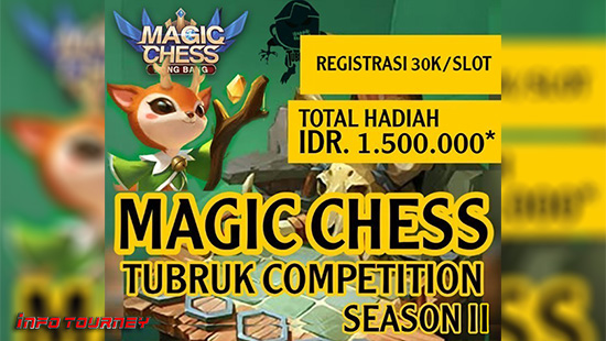 turnamen magic chess magicchess juni 2020 tubruk competition season 2 logo