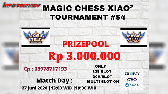 turnamen magic chess magicchess juni 2020 xiao 2 season 4 logo