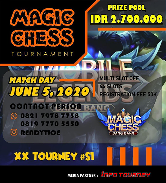 turnamen magic chess magicchess juni 2020 xx season 1 poster