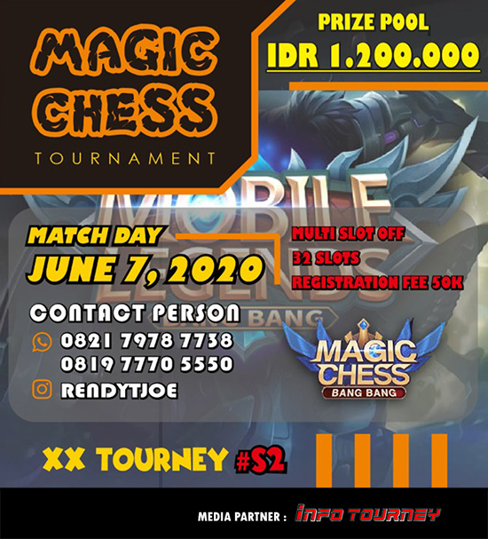 turnamen magic chess magicchess juni 2020 xx season 2 poster