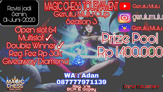 turnamen magic chess magicchess juni 2020 gerutu mulu cup season 4 logo