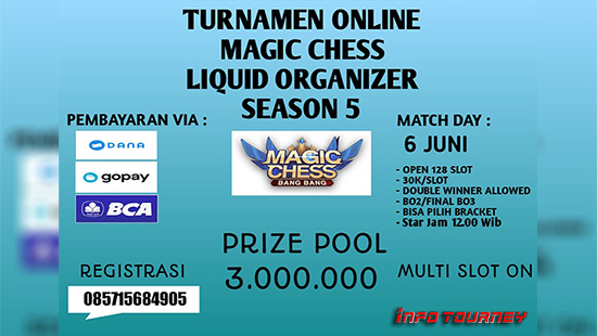 turnamen magic chess magicchess juni 2020 liquid organizer season 5 logo