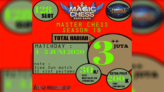 turnamen magic chess magicchess juni 2020 master chessseason 10 logo
