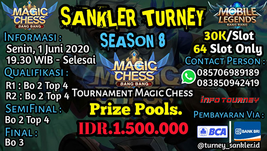 turnamen magic chess magicchess juni 2020 sankler season 8 logo