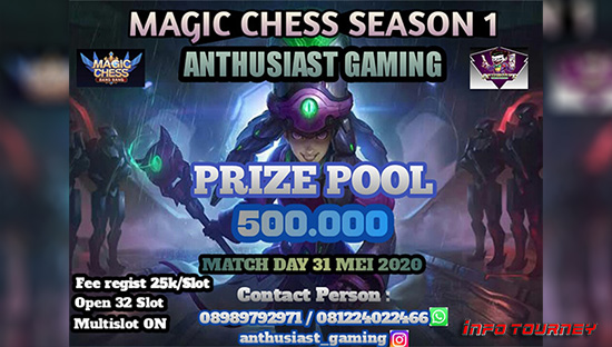 turnamen magic chess magicchess mei 2020 anthusiast gaming season 1 logo