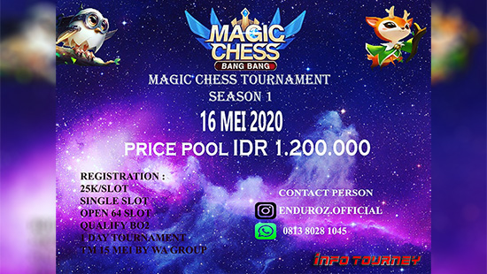 turnamen magic chess magicchess mei 2020 enduroz official season 1 logo