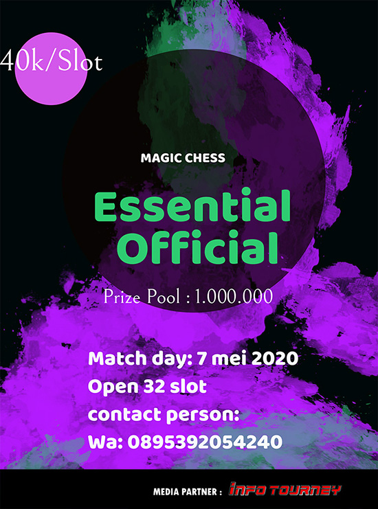 turnamen magic chess magicchess mei 2020 essential official season 1 poster