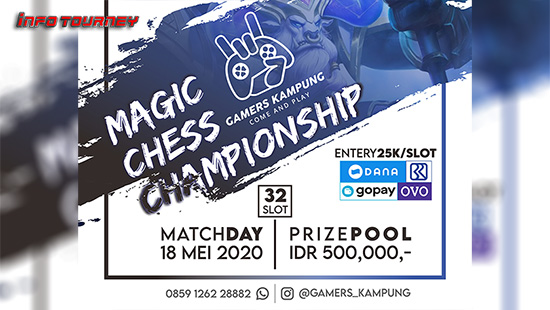 turnamen magic chess magicchess mei 2020 gamers kampung season 3 logo