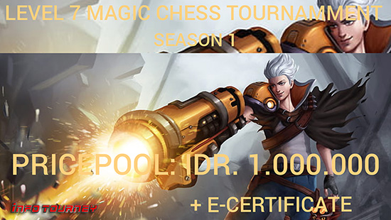 turnamen magic chess magicchess mei 2020 level 7 season 1 logo