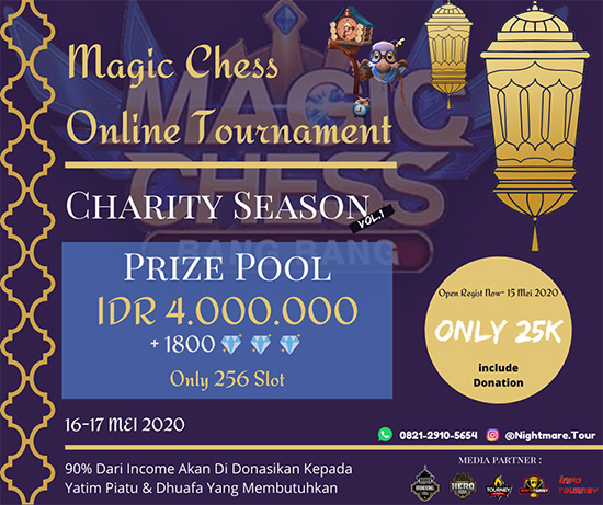 turnamen magic chess magicchess mei 2020 nightmare charity season 1 poster