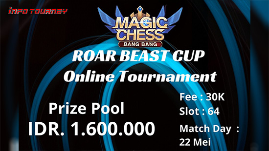 turnamen magic chess magicchess mei 2020 roar beast cup season 1 logo