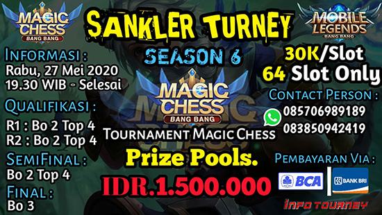 turnamen magic chess magicchess mei 2020 sankler season 6 logo