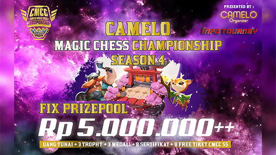 turnamen magic chess magicchess november 2020 camelo season 2 logo