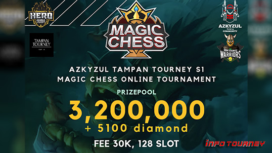turnamen magic chess magicchess oktober 2020 azkyzul tampan season 1 logo