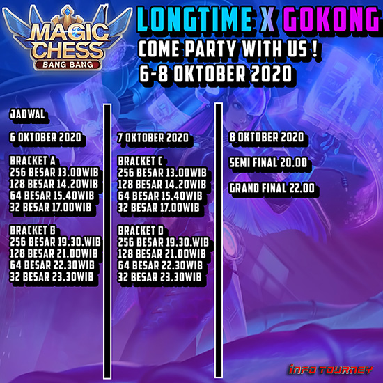 turnamen magic chess magicchess oktober 2020 longtime x gokong poster 1