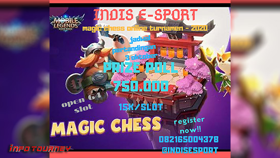 turnamen magic chess magicchess oktober 2020 indis e sport logo