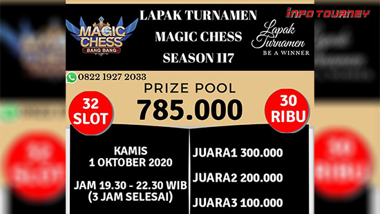 turnamen magic chess magicchess oktober 2020 lapak turnamen season 117 logo