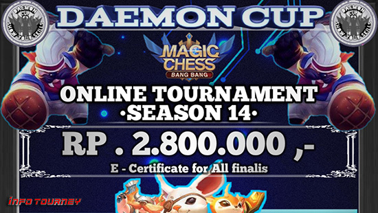turnamen magic chess magicchess september 2020 daemon cup season 14 logo