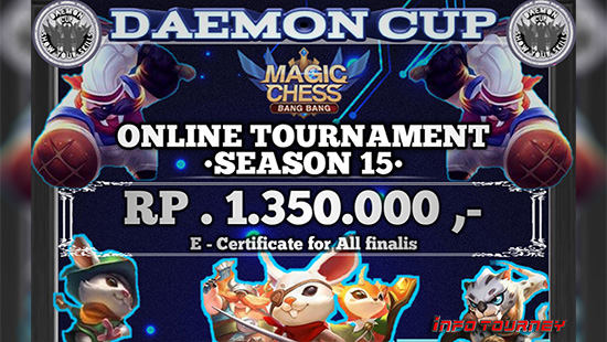 turnamen magic chess magicchess september 2020 daemon cup season 15 logo
