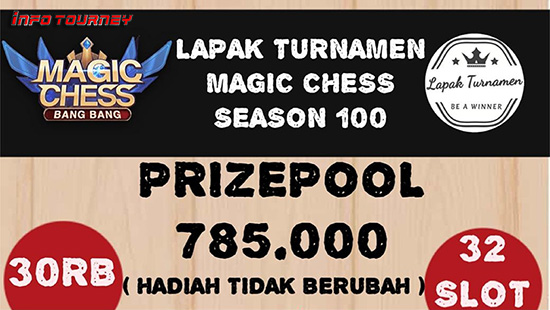 turnamen magic chess magicchess september 2020 lapak turnamen season 100 logo