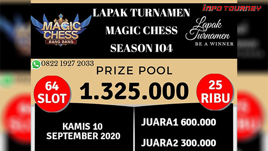 turnamen magic chess magicchess september 2020 lapak turnamen season 104 logo