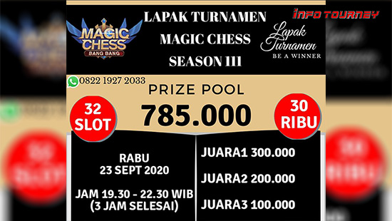 turnamen magic chess magicchess september 2020 lapak turnamen season 111 logo