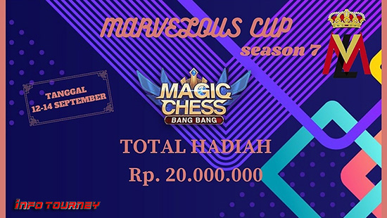 turnamen magic chess magicchess september 2020 marvelous cup season 7 logo
