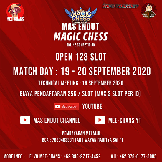 turnamen magic chess magicchess september 2020 mas endut season 1 poster 1