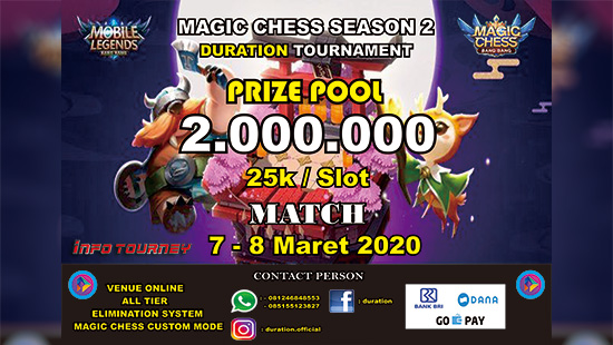 turnamen magic chess magicchess maret 2020 duration season 2 logo